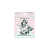 Facial Sheet Mask Pack 6 Pieces - Brightening, Detoxifying, Time Release, Moisturizing, Purifying, Energizing
